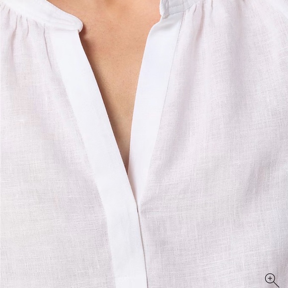 J. Crew Cabana Top Linen - Picture 2 of 4